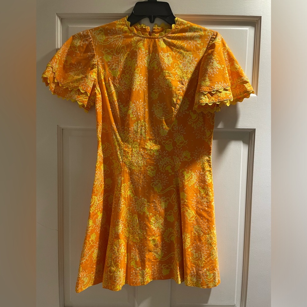 Cute Vintage Handmade Cotton Dress